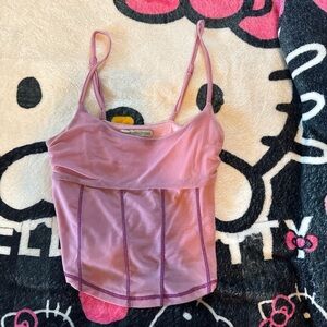 Urban outfitters Pink Strap Top